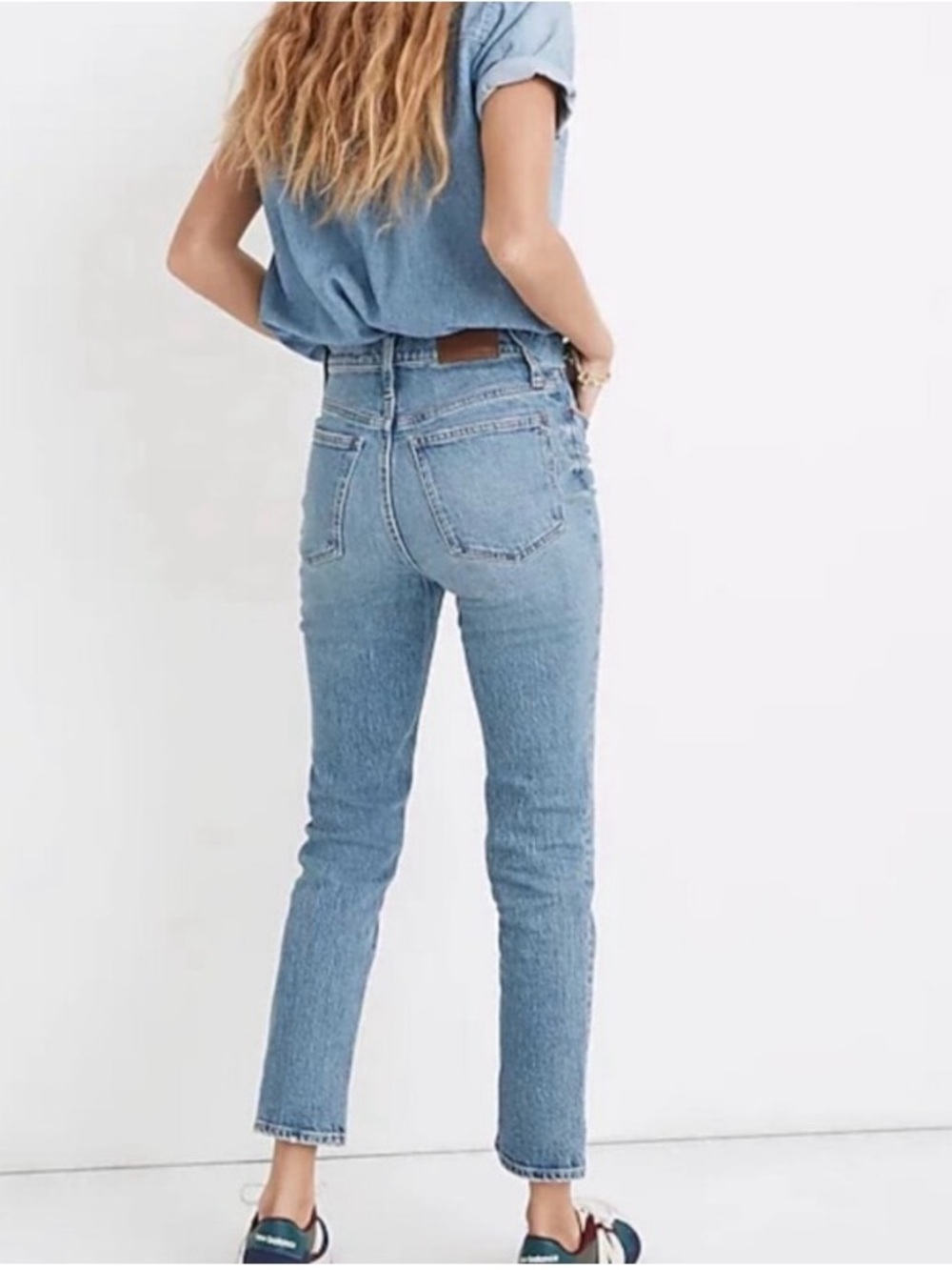 Madewell “The Perfect Vintage Jean” Light Wash 100% Cotton Size 25 - Picture 2 of 13